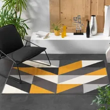 Vaip Scorpio 60x110cm kollane/must