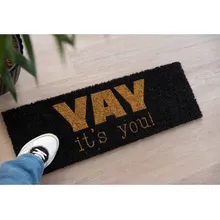 Uksematt YAY it´s you 75x26 must