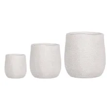Lillepott Honey D32 valge