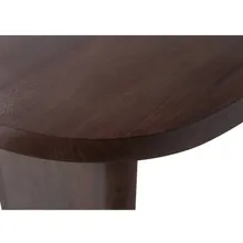 Söögilaud Ellips 90x240 tumepuun