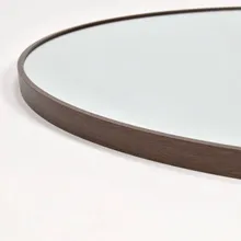 Seinapeegel Modern D80 pähkel