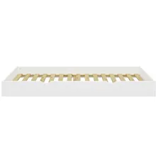 Voodialune sahtel Alba 90x200 valge