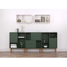 Tenzo uks+riiul Z Cube roheline