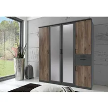 Riidekapp Hennef flagstaff/grafiit