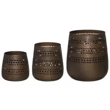 Küünlaalus Latern H12.5 tumepruun