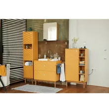 Tenzo peegelkapp Color Bath kollane