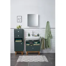 Tenzo peegelkapp Color Bath tumeroheline