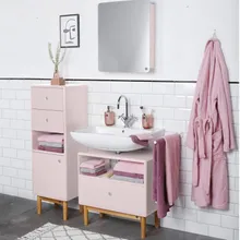 Tenzo peegelkapp Color Bath roosa