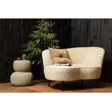 Lounge tugitool Sara parem off white