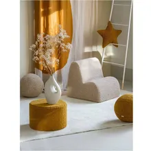 Wigiwama tumba Pouffe D25 teddy pruun