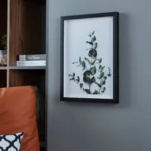 Seinapilt Eucalyptus 35x42.5 must/roheline