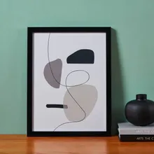 Seinapilt Modern 1 33x43 värviline/must