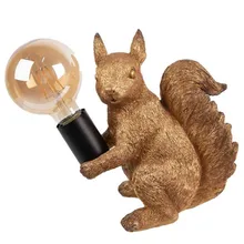 Lauavalgusti Squirrel kuldne