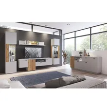 Tv-alus Alverno helehall/tamm