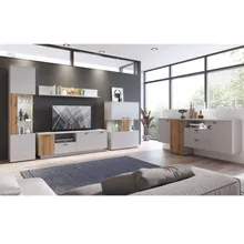 Tv-alus Alverno helehall/tamm
