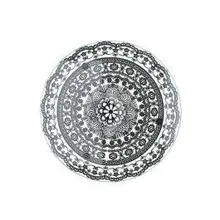 Klaasist küünlaalus Silver