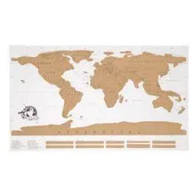 Pilt Travel Map 88x52cm