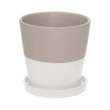 Lillepott Annie H18 cm beež