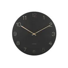 Seinakell Karlsson Charm Engraved D40 cm must-kuldne