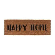 Uksematt Happy Home 76x26 cm