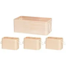 Puidust karp Wooden 18x12 cm