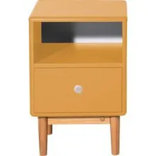 Tenzo öökapp Color Box ookerkollane