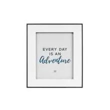 Pildiraam Adventure XL fotole 20x25 cm valge-must