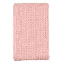 Voodikate Waffle 150x250 cm roosa