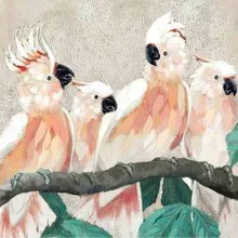 Seinamaal Birds 100x120 cm