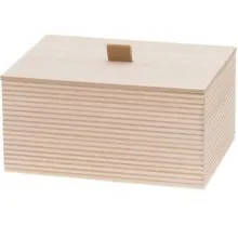 Karp kaanega Wooden H10 naturaalne