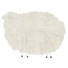 Lorena Canals Pink Nose Sheep vaip 120x170 cm valge
