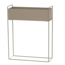 Jalgadel lillepott Rectangle H60 beež