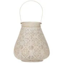 Latern Romance H21.5 valge