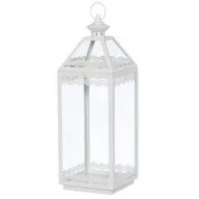 Latern Lilja H59 valge