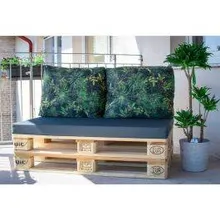Euroaluse seljatoepadjad Soft Garden 50x60 roheline 2tk