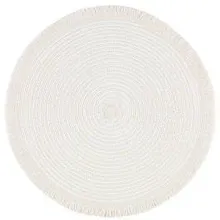 Lauamatt Charleston D38 valge
