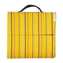 Piknikutekk Muhu 140x180 kollane