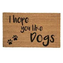 Uksematt Like Dogs 75x45 pruun