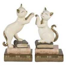 Raamatuhoidja Cats valge