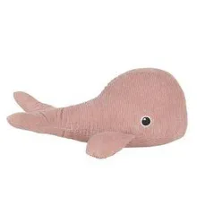 Uksestopper Whale roosa
