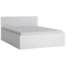Pesukastiga voodi Fribo 160x200 valge