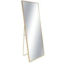 Põrandapeegel Easel 55x150 kuldne