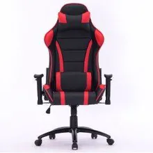 Kontoritool Racer must/punane