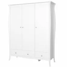 Riidekapp Baroque valge