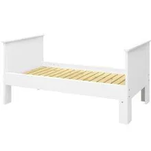 Pikendatav voodi Alba 80x140/180/200 valge