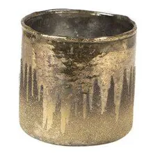 Küünlahoidja Golden H7 kuldne/pruun