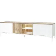 Tv-alus Verano valge/hunton tamm