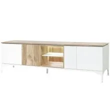Tv-alus Verano valge/hunton tamm
