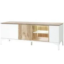 Tv-alus Verano valge/hunton tamm