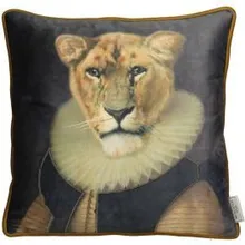 Dekoratiivpadi Royal Lion 45x45 tumehall/kuldne